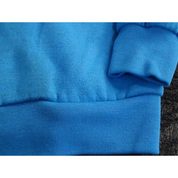 VINTAGE 80s Nike Blue Tag Full Zip Up Sweatshirt Jacket Size XL - Picture 3 of 12